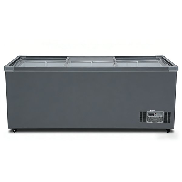 display island freezer for frozen food store